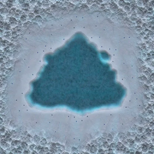 Minimap of The Cold Place BAR v1.1