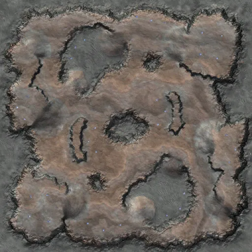 Minimap of Ravaged Remake v1.2