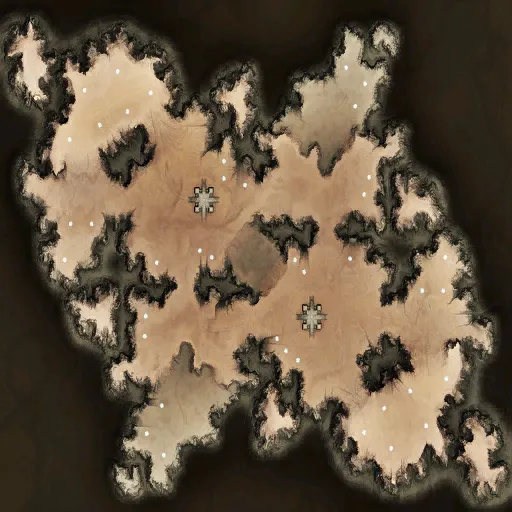 Minimap of Seths Ravine Remake 1.3.1
