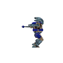 Side render of Federation of Kala Command Unit