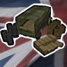 Buildpic of Unloaded Truck Supplies